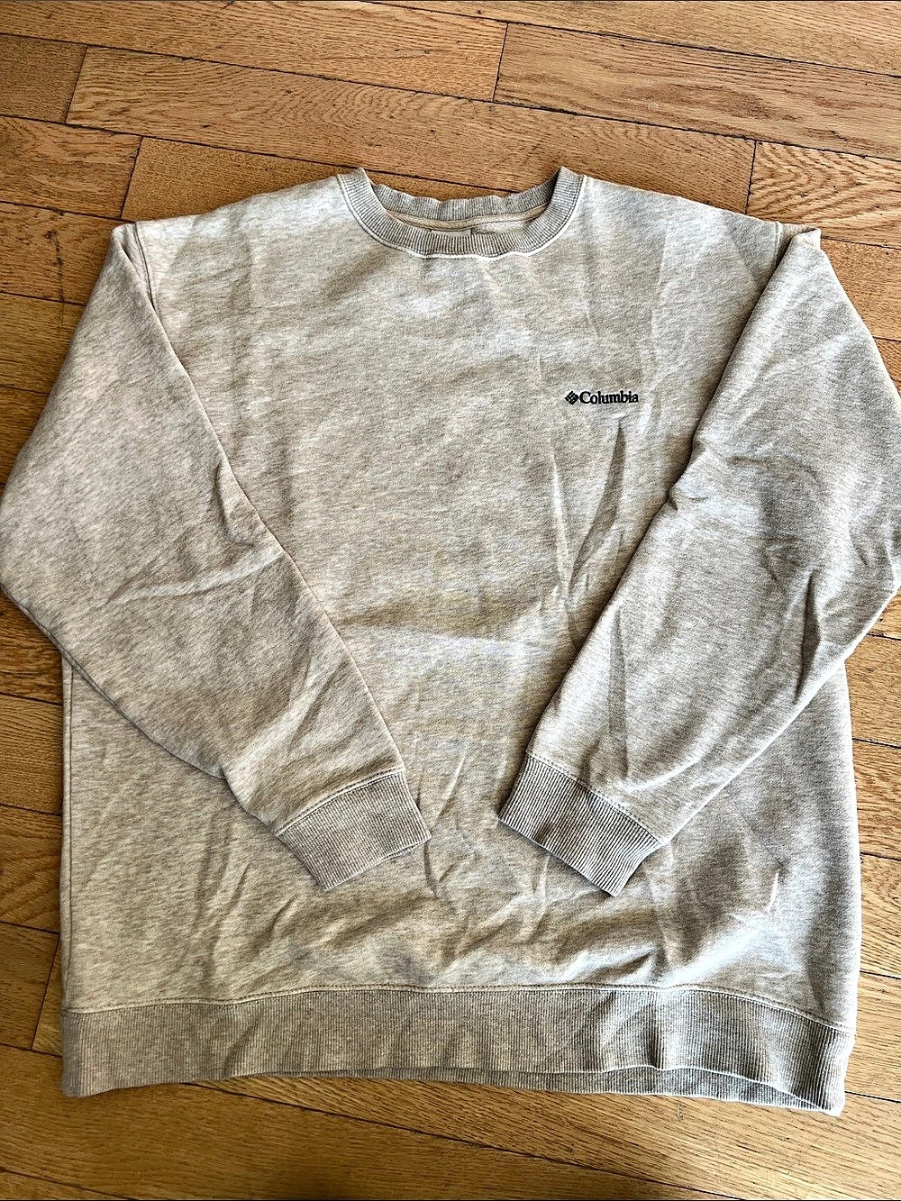 Columbia womens Crewneck Sweatshirt cream XL
